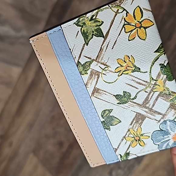 Tory Burch Leather Card Wallet BNWT - Picture 4 of 6